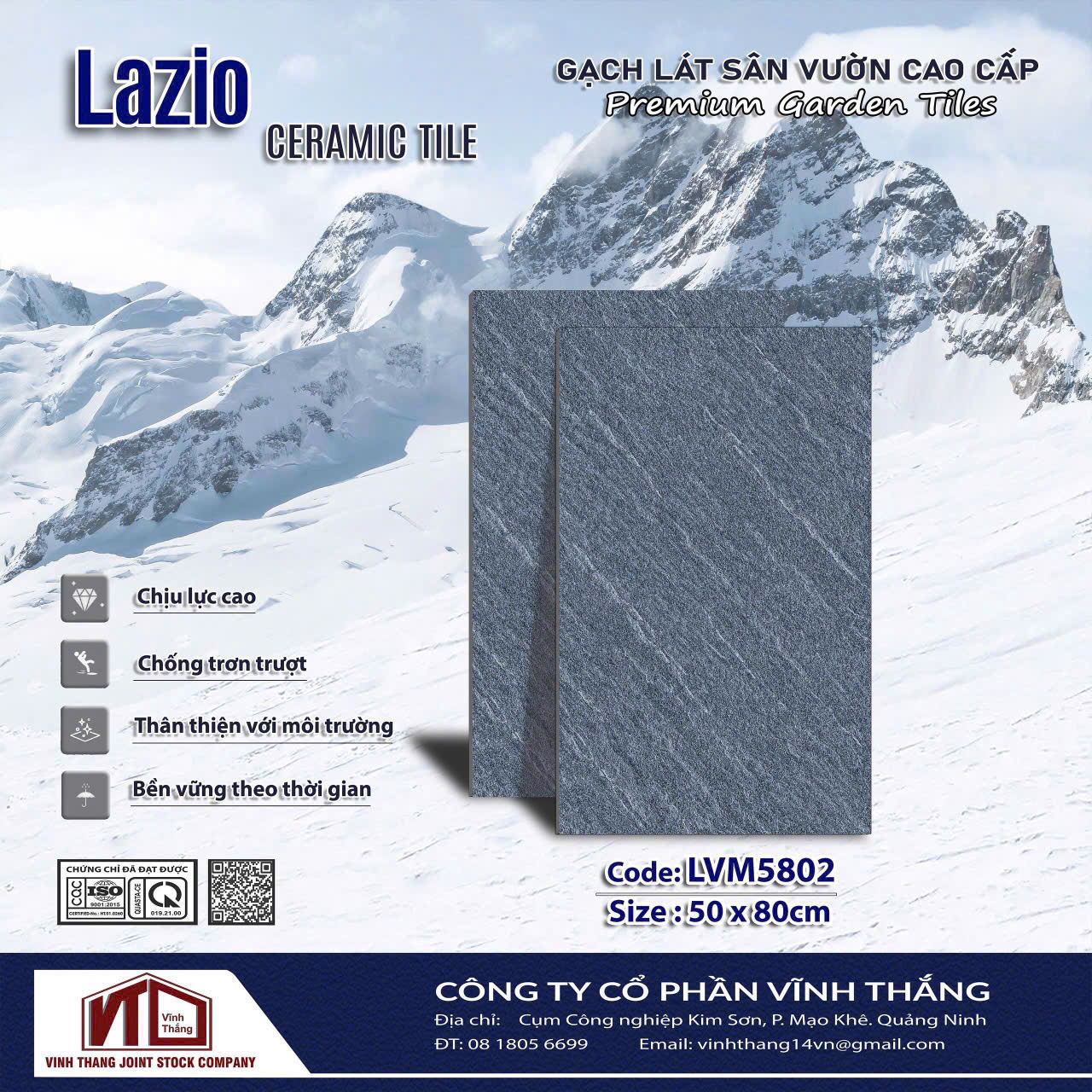 GẠCH SÂN VƯỜN LVM5802