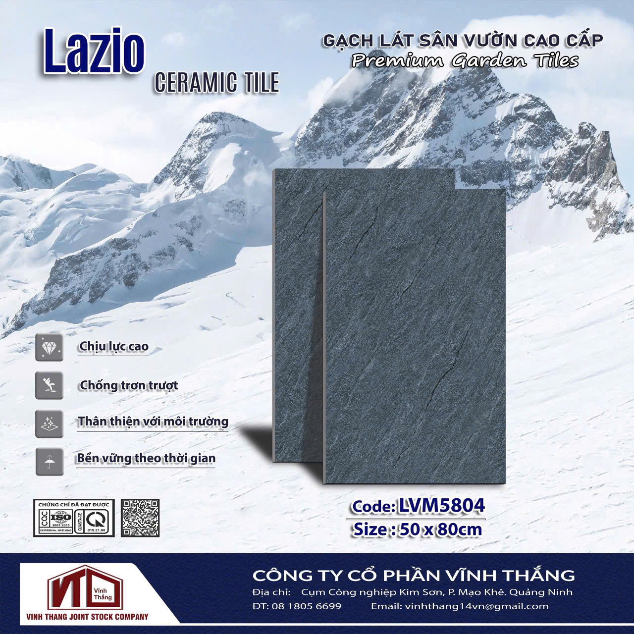GẠCH SÂN VƯỜN LVM5804