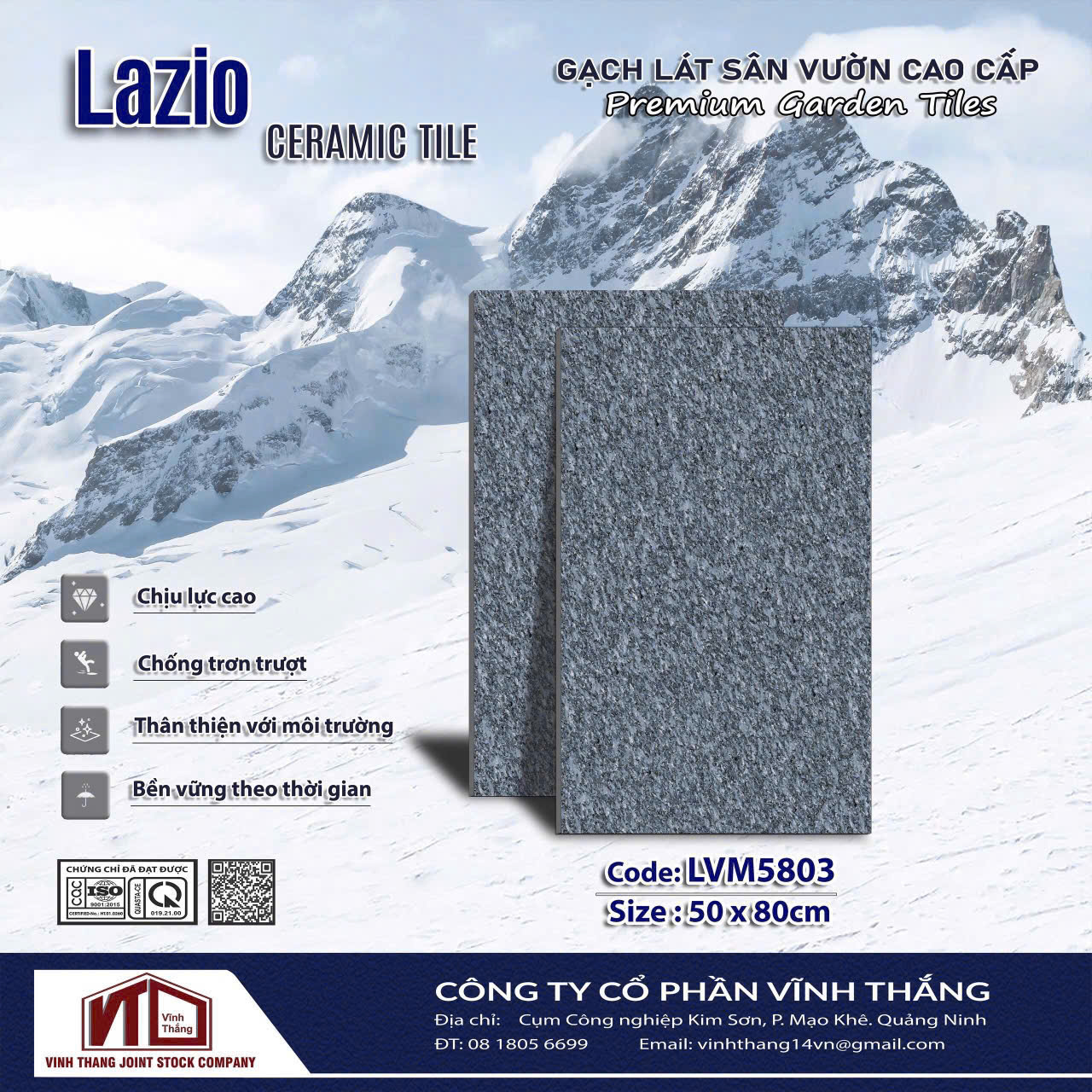 GẠCH SÂN VƯỜN LVM5803