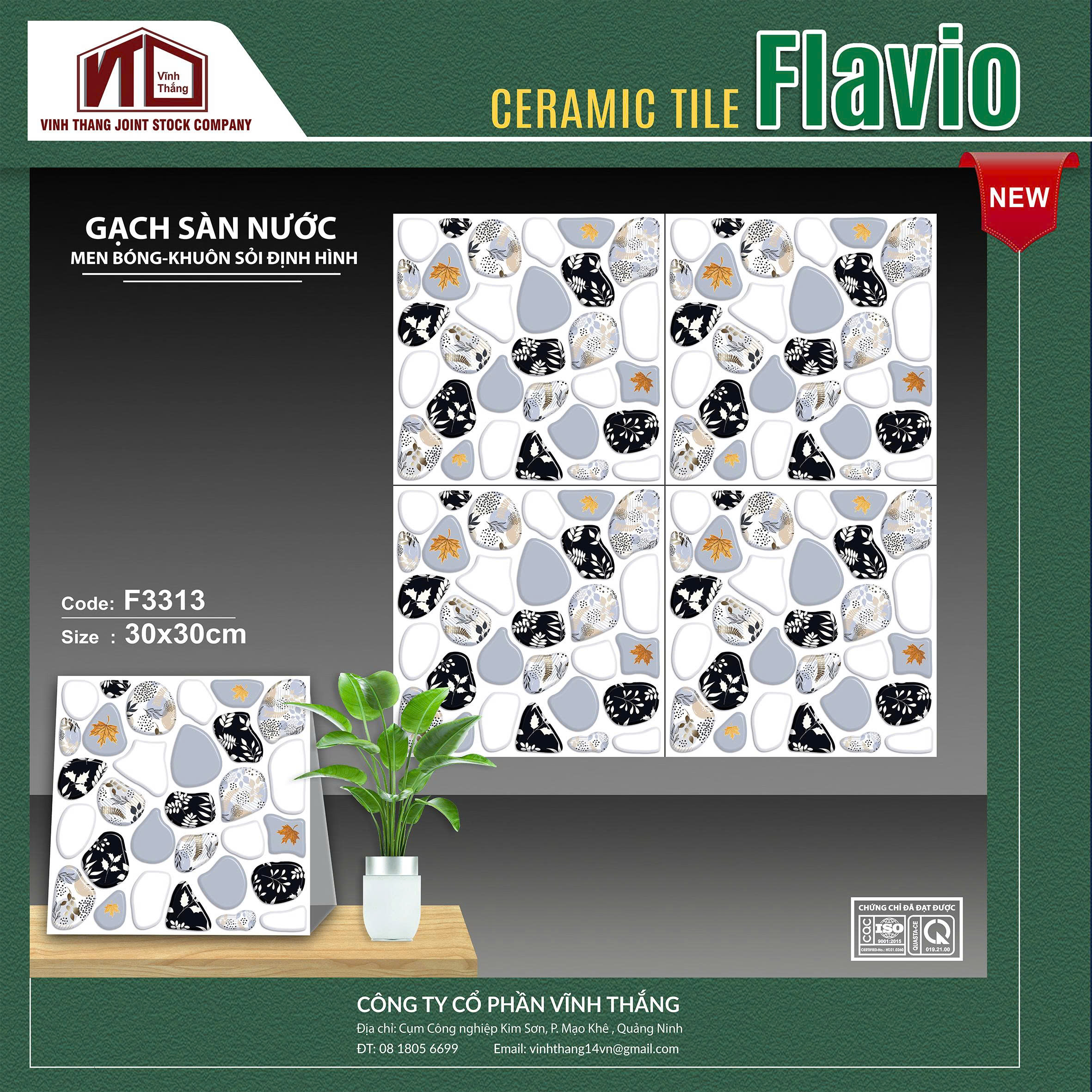 GẠCH SÀN NƯỚC F3313