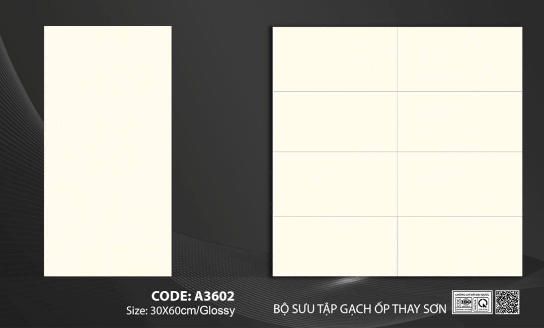 Bộ sưu tập gạch ốp thay sơn A3602