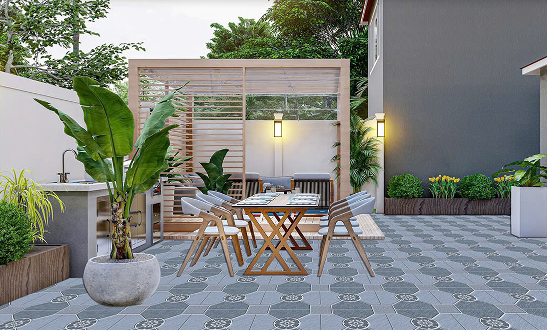 Gạch sân vườn LVM6606