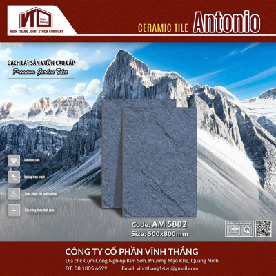 GẠCH SÂN VƯỜN AM5802