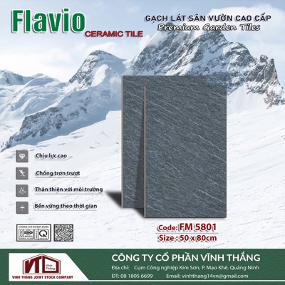 GẠCH SÂN VƯỜN FM5801 🔥
