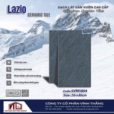 GẠCH SÂN VƯỜN LVM5804