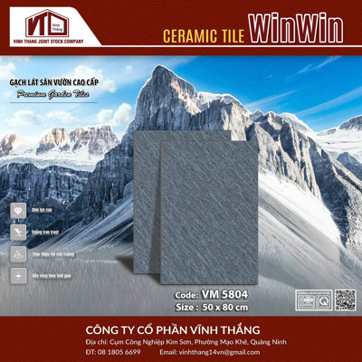 GẠCH SÂN VƯỜN VM5804