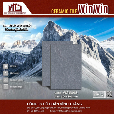 GẠCH SÂN VƯỜN VM5805