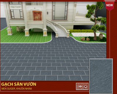 Gạch sân vườn VM4607