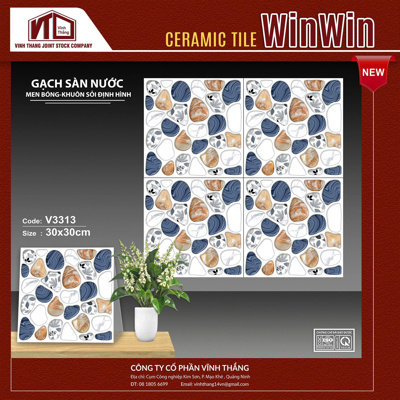 GẠCH SÀN NƯỚC V3313